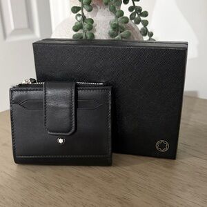 Montblanc Black Leather Card Holder